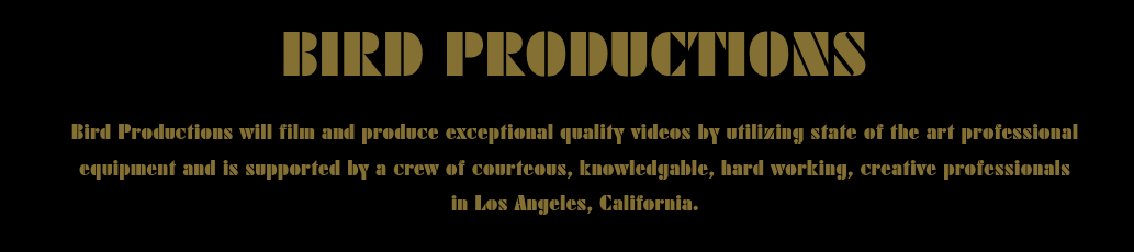 Bird Productions